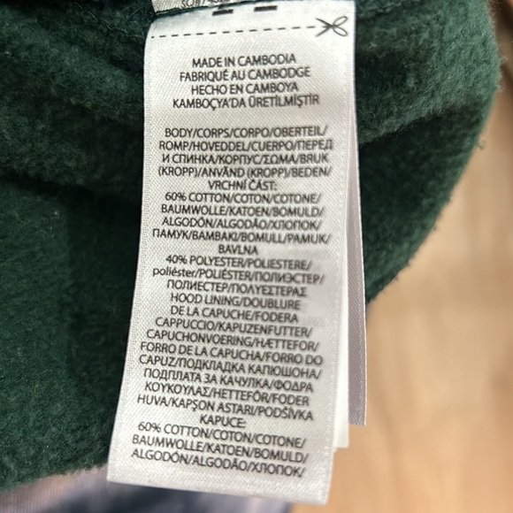 Polo Ralph Lauren Triple Pony Hoodie Pullover - Hole in Arm - Picture 9 of 9